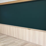 HEM(米栂・ベイツガ)　11x101(106)　羽目板 (柾ムジ・無塗装)の施工写真